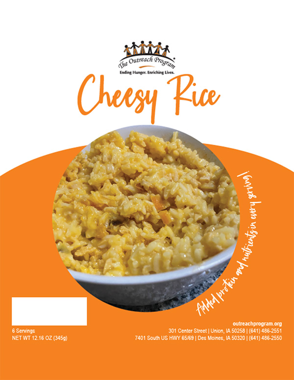 Cheesy Rice Meal Packet